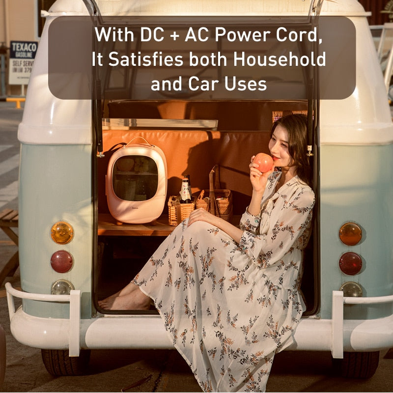 Portable Mini Fridge/Warmer (Home and Car Jack Included) - The Gadgets Collective